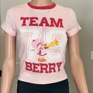 Pink Team Berry Graphic Tee